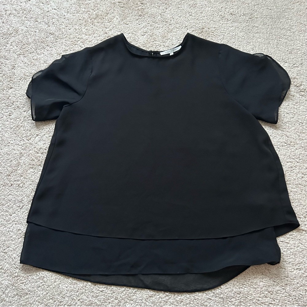 Elegant Black Women's Top